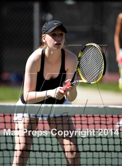 Thumbnail 2 in CHSAA 5A Girls Tennis Championships photogallery.