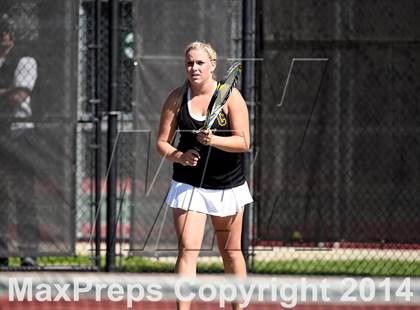 Thumbnail 2 in CHSAA 5A Girls Tennis Championships photogallery.