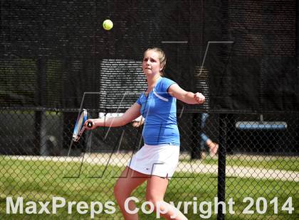 Thumbnail 2 in CHSAA 5A Girls Tennis Championships photogallery.