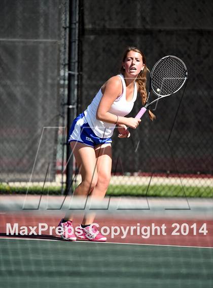 Thumbnail 2 in CHSAA 5A Girls Tennis Championships photogallery.