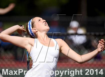 Thumbnail 2 in CHSAA 5A Girls Tennis Championships photogallery.