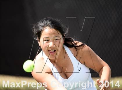 Thumbnail 3 in CHSAA 5A Girls Tennis Championships photogallery.