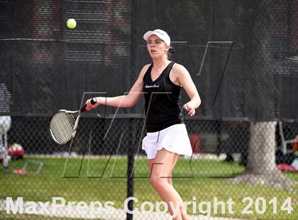 Thumbnail 2 in CHSAA 5A Girls Tennis Championships photogallery.