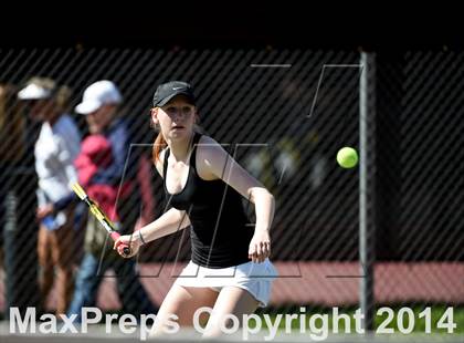Thumbnail 2 in CHSAA 5A Girls Tennis Championships photogallery.
