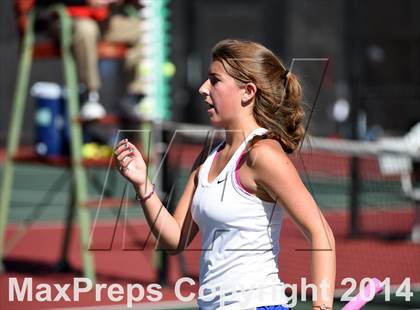 Thumbnail 3 in CHSAA 5A Girls Tennis Championships photogallery.