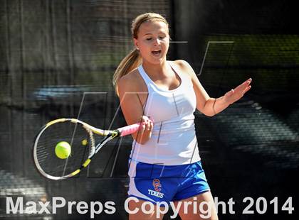 Thumbnail 2 in CHSAA 5A Girls Tennis Championships photogallery.