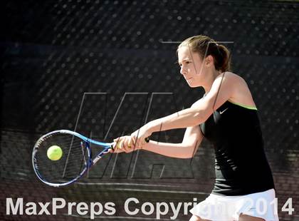 Thumbnail 1 in CHSAA 5A Girls Tennis Championships photogallery.