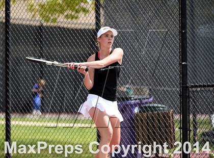 Thumbnail 1 in CHSAA 5A Girls Tennis Championships photogallery.