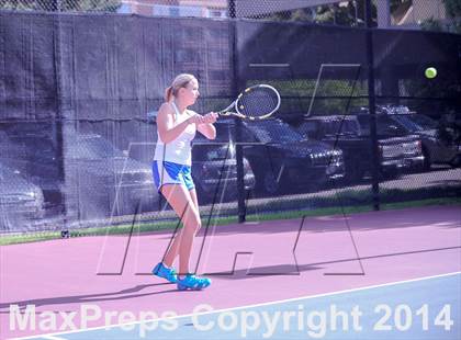 Thumbnail 1 in CHSAA 5A Girls Tennis Championships photogallery.