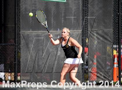 Thumbnail 3 in CHSAA 5A Girls Tennis Championships photogallery.