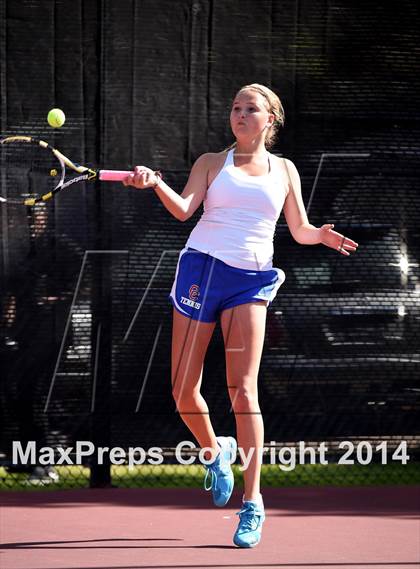 Thumbnail 1 in CHSAA 5A Girls Tennis Championships photogallery.