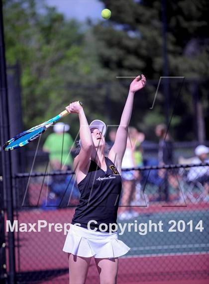 Thumbnail 2 in CHSAA 5A Girls Tennis Championships photogallery.