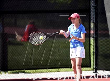 Thumbnail 3 in CHSAA 5A Girls Tennis Championships photogallery.