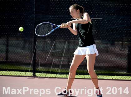 Thumbnail 2 in CHSAA 5A Girls Tennis Championships photogallery.