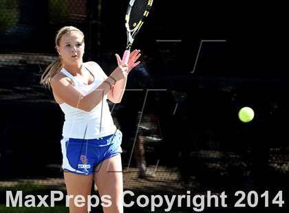 Thumbnail 1 in CHSAA 5A Girls Tennis Championships photogallery.