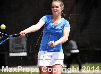 Thumbnail 2 in CHSAA 5A Girls Tennis Championships photogallery.