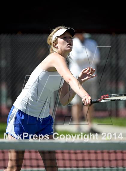 Thumbnail 3 in CHSAA 5A Girls Tennis Championships photogallery.