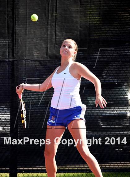 Thumbnail 2 in CHSAA 5A Girls Tennis Championships photogallery.