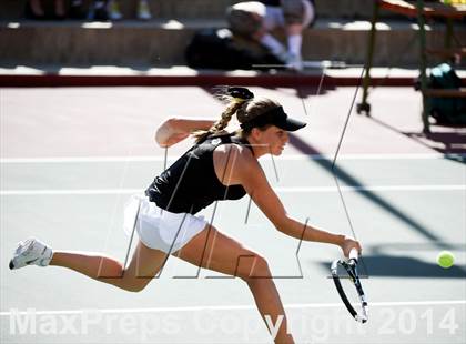 Thumbnail 3 in CHSAA 5A Girls Tennis Championships photogallery.