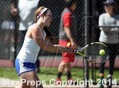 Thumbnail 2 in CHSAA 5A Girls Tennis Championships photogallery.