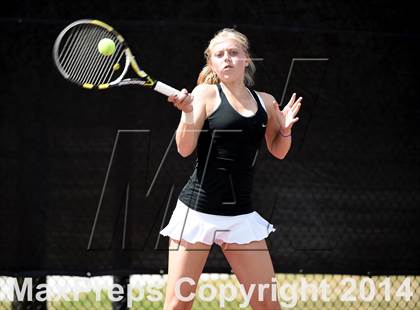 Thumbnail 1 in CHSAA 5A Girls Tennis Championships photogallery.
