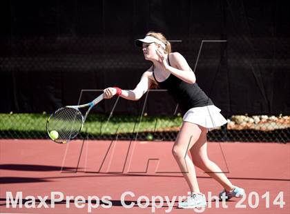 Thumbnail 2 in CHSAA 5A Girls Tennis Championships photogallery.