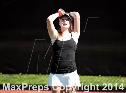 Thumbnail 1 in CHSAA 5A Girls Tennis Championships photogallery.