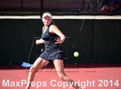 Thumbnail 1 in CHSAA 5A Girls Tennis Championships photogallery.
