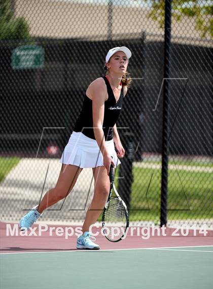 Thumbnail 1 in CHSAA 5A Girls Tennis Championships photogallery.