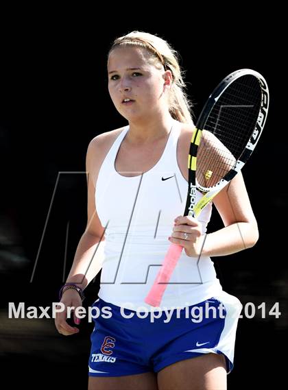 Thumbnail 2 in CHSAA 5A Girls Tennis Championships photogallery.