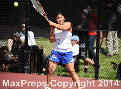 Thumbnail 1 in CHSAA 5A Girls Tennis Championships photogallery.