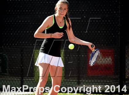 Thumbnail 2 in CHSAA 5A Girls Tennis Championships photogallery.