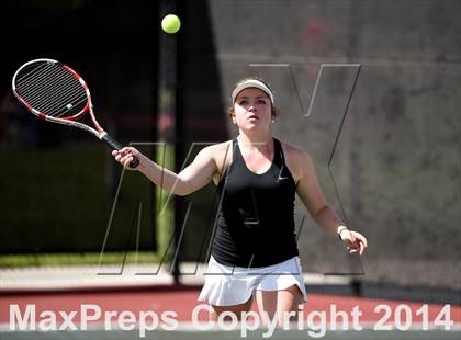 Thumbnail 2 in CHSAA 5A Girls Tennis Championships photogallery.