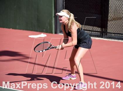 Thumbnail 2 in CHSAA 5A Girls Tennis Championships photogallery.