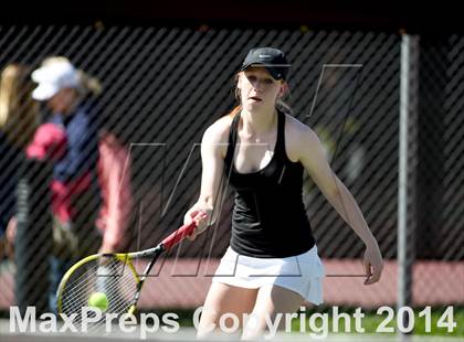 Thumbnail 3 in CHSAA 5A Girls Tennis Championships photogallery.