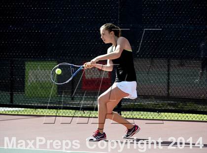 Thumbnail 2 in CHSAA 5A Girls Tennis Championships photogallery.