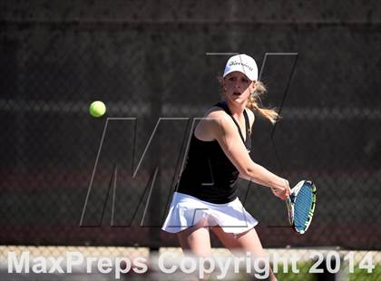 Thumbnail 1 in CHSAA 5A Girls Tennis Championships photogallery.