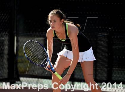 Thumbnail 3 in CHSAA 5A Girls Tennis Championships photogallery.