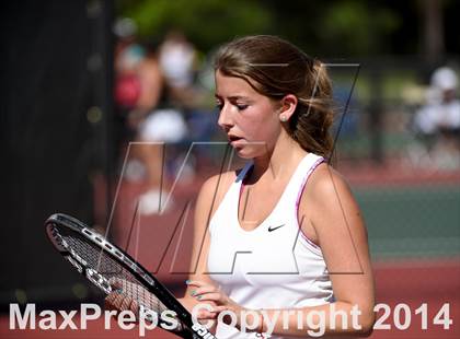 Thumbnail 1 in CHSAA 5A Girls Tennis Championships photogallery.