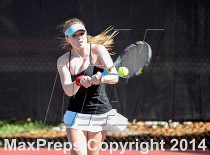 Thumbnail 2 in CHSAA 5A Girls Tennis Championships photogallery.