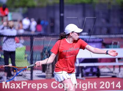 Thumbnail 2 in CHSAA 5A Girls Tennis Championships photogallery.