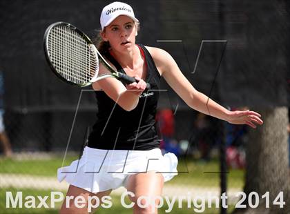 Thumbnail 2 in CHSAA 5A Girls Tennis Championships photogallery.