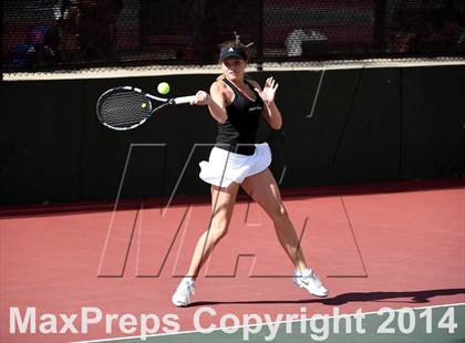 Thumbnail 3 in CHSAA 5A Girls Tennis Championships photogallery.