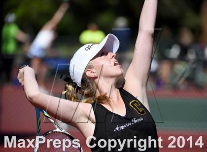 Thumbnail 1 in CHSAA 5A Girls Tennis Championships photogallery.