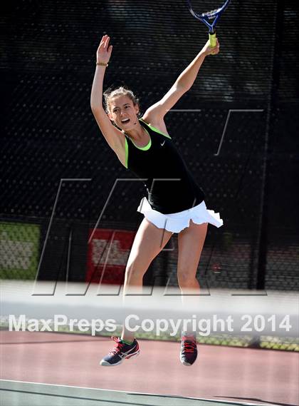 Thumbnail 1 in CHSAA 5A Girls Tennis Championships photogallery.
