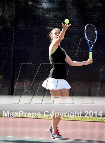 Thumbnail 1 in CHSAA 5A Girls Tennis Championships photogallery.