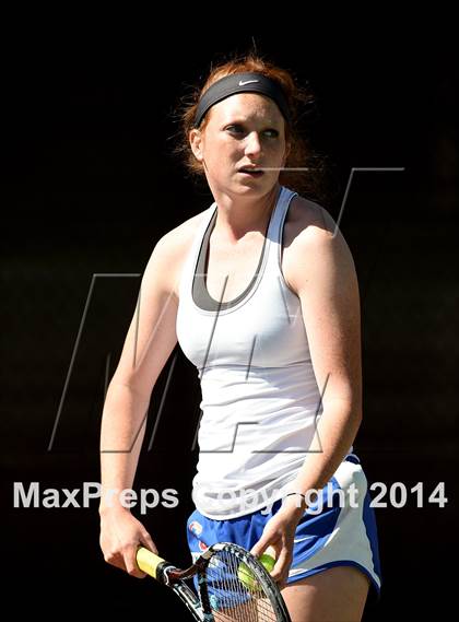 Thumbnail 3 in CHSAA 5A Girls Tennis Championships photogallery.