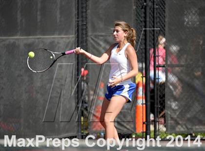 Thumbnail 1 in CHSAA 5A Girls Tennis Championships photogallery.