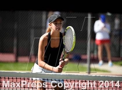Thumbnail 1 in CHSAA 5A Girls Tennis Championships photogallery.