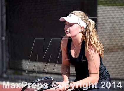 Thumbnail 3 in CHSAA 5A Girls Tennis Championships photogallery.